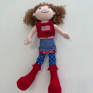 Patriotic Groovy Girls Doll with Red and Blue Original Outfit